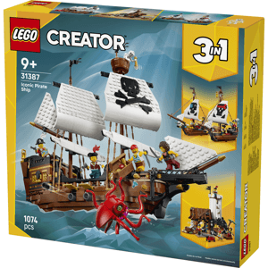  LEGO Creator 3 in 1 Iconic Pirate Ship 31387